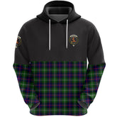 Sutherland Modern Clan Half Of Tartan Hoodie